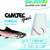 Forelle/Spiro, rot, 2m