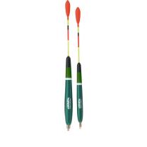 Vorgebleite Laufpose mit Multicolor-Sichtantenne